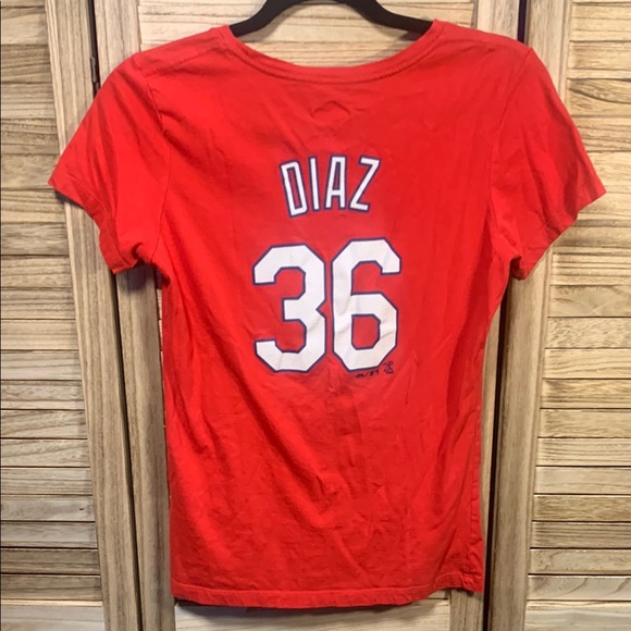 Majestic Women's Red Cardinals Graphic T-Shirt Size M - Picture 6 of 7